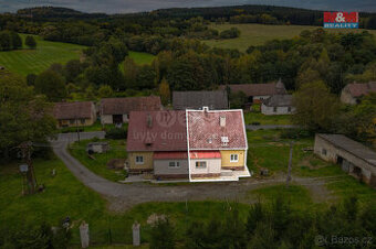 Prodej dvougeneračního rodinného domu, 630 m², obec Lovčice