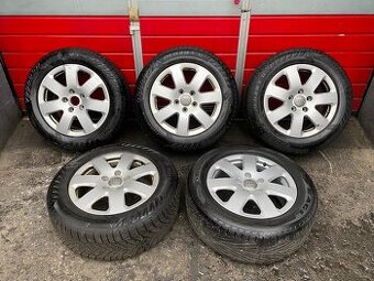 Original Alu kola Audi 18" 8J ET56 + zimní pneu 255/55/R18