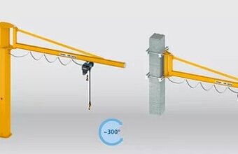 sloupový jeráb Demag 125 kg - 3 m r. 2020