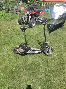 Prodám benzinovou koloběžku X-Scooters 09 MAX 70 ccm
