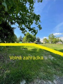 Zahrada k pronájmu