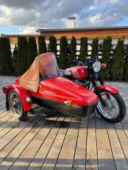 Prodám JAWA 350/632 + sidecar Velorex 562