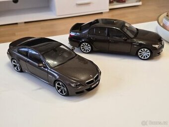 BMW e60 M5 a e63 M6 1:18 Kyosho