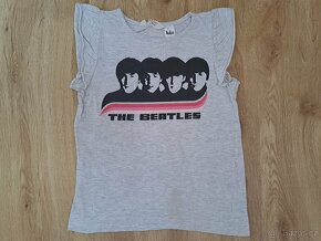 Letní tričko vel. 110/116  "The Beatles". - 1