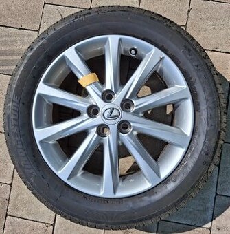 16" 5x100 6j et 45 alu Toyota 205/55r16 letní pneu