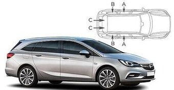 Sluneční clony CarShades OPEL Astra K, Sports Tourer - 1
