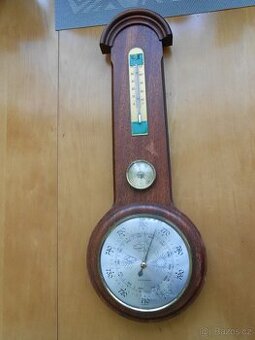 RETRO barometr ESCHENBACH 47cm - funkční- nefunguje vlhkoměr - 1