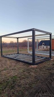 Prodám kontejnerový rám 9x3 m - 1