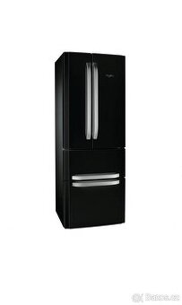 Americká lednice Whirlpool W4D7 AAA B C – černá