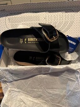 Birkenstock černé 36 pantofle sandály