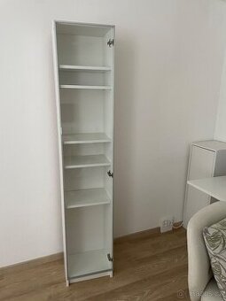 Ikea billy bílá knihovna regal prosklená 30x39x200cm