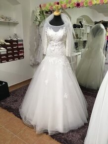 Svatební šaty - vel.S