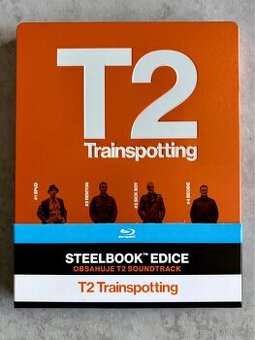 T2 Trainspotting blu ray + cd