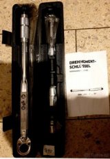 Klíč momentový set -ráčna velká + ořechy 17+19mm,vys.kvalita