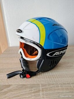 Dětská lyžařská přilba 54-58cm Alpina