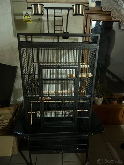 Klec, voliéra, pro papoušky, korela