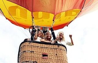 Let balónem pro dvě osoby.