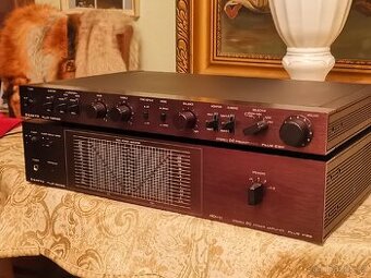 SANYO PLUS P-55 + C-55, DUAL MONO KONCOVÝ+ PŘEDZESILOVAČ