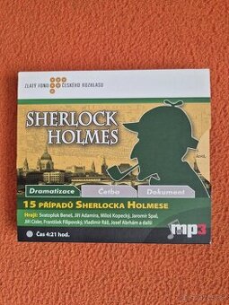 Audiokniha 15 případů Sherlocka Holmese