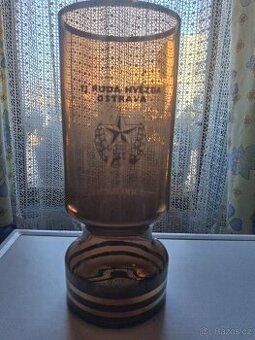 Retro sběratelská váza TJ Rudá Hvězda Ostrava