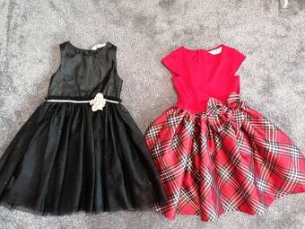 Dívčí, sváteční šaty vel. 122-128 zn. HaM