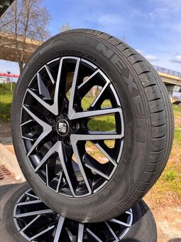 Alu kola 5x100 jako nové (SEAT, ŠKODA,VW) SLEVA