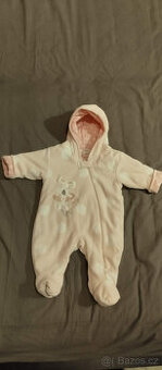 Fleecový zateplený overal