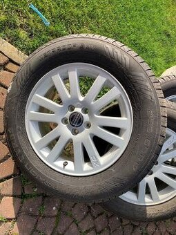 Letní pneumatiky + orig kola na volvo xc90