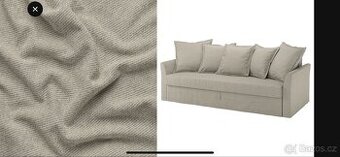 Holmsund třímístná rozkládací pohovka sedačka