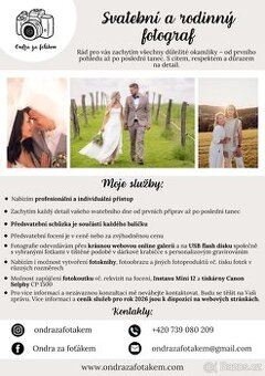 Svatební focení/svatební fotograf