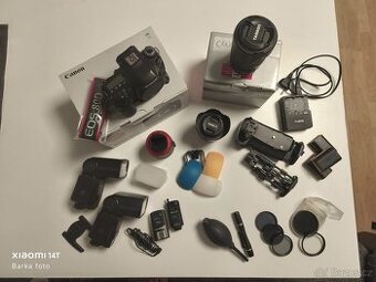 Canon 80D + příslušenství