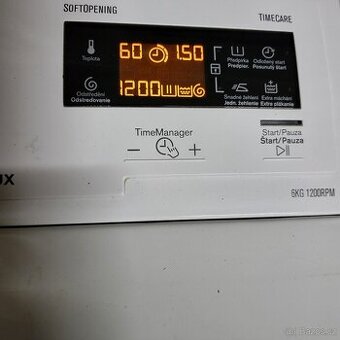 pračka Electrolux, české popisky, 6 kg, horní pl