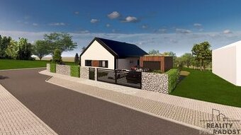 Prodej Novostavby RD 5+kk s garáží, pozemek 1114 m²
