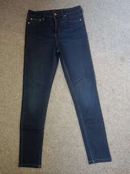 Nové dámské džíny s vyšším pasem velikost 40