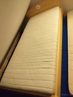 Postel dřevěná dětská 80x180