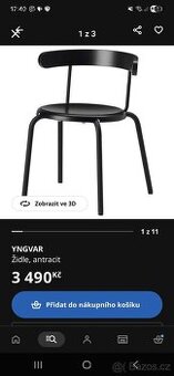 4ks židle, cena za všechny