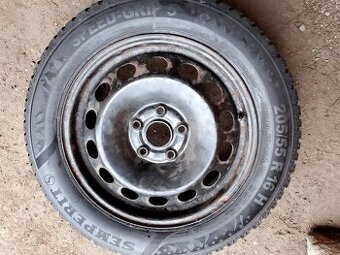 Rezerva 6x16 et50 5x112 57,1mm + zimní 205/55/16