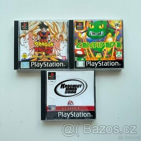 3 hry pro Playstation 1 PS1 PSX