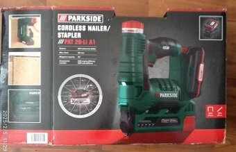 Sponkovačka / Hřebíkovačka Aku Parkside 20V Lidl