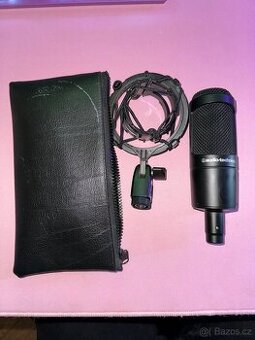 Audio-Technica AT2035 Cardioid Condenser Microphone, Black - 1