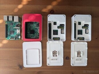 4x Raspberry Pi 3B + adaptéry - 1