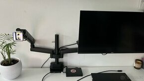 Držák na monitor AlzaErgo Arm D85B - 1