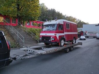 Pronajmu autopřepravník na dvě auta, 8m x 2,2m, 3500kg