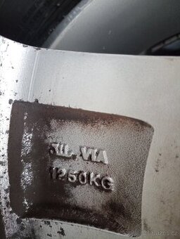 ALU zátěžová kola 5x160