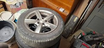 16" alu disky s letní pneu 205/55/R16 sada 4 kola