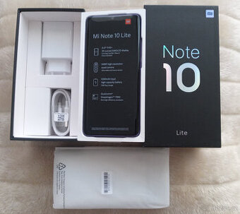 Nový Xiaomi MI Note 10 Lite Purple 6/64GB, 3D displej