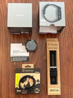 Fenix 7X Sapphire Solar, Titan Carbon Gray/ Black, 51mm