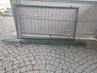 2x Zahradní branka 170cm se sloupky