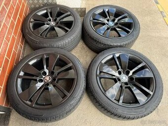 Alu 18" 5x112 orig. škoda "ZENITH Black" letní SUP3 TOP