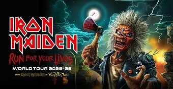 Iron Maiden - Run For Your Lives World Tour. Praha